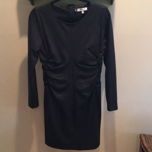 Jennifer Lopez Fitted Black Dress Size 8